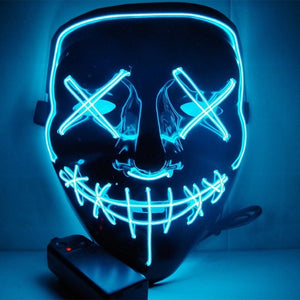 Halloween Party & Rave Glow Mask