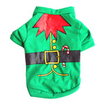 Cute Dog Holiday Christmas Outfit (for Small Dogs - XS/S/M/L )