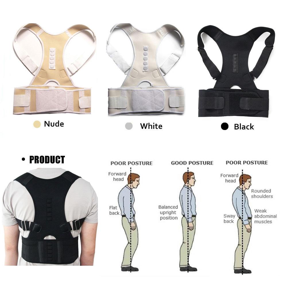 Magnetic Therapy Posture Corrector Support Belt (Unisex)