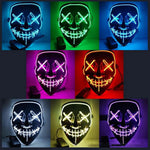 Halloween Party & Rave Glow Mask