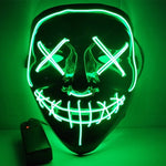 Halloween Party & Rave Glow Mask