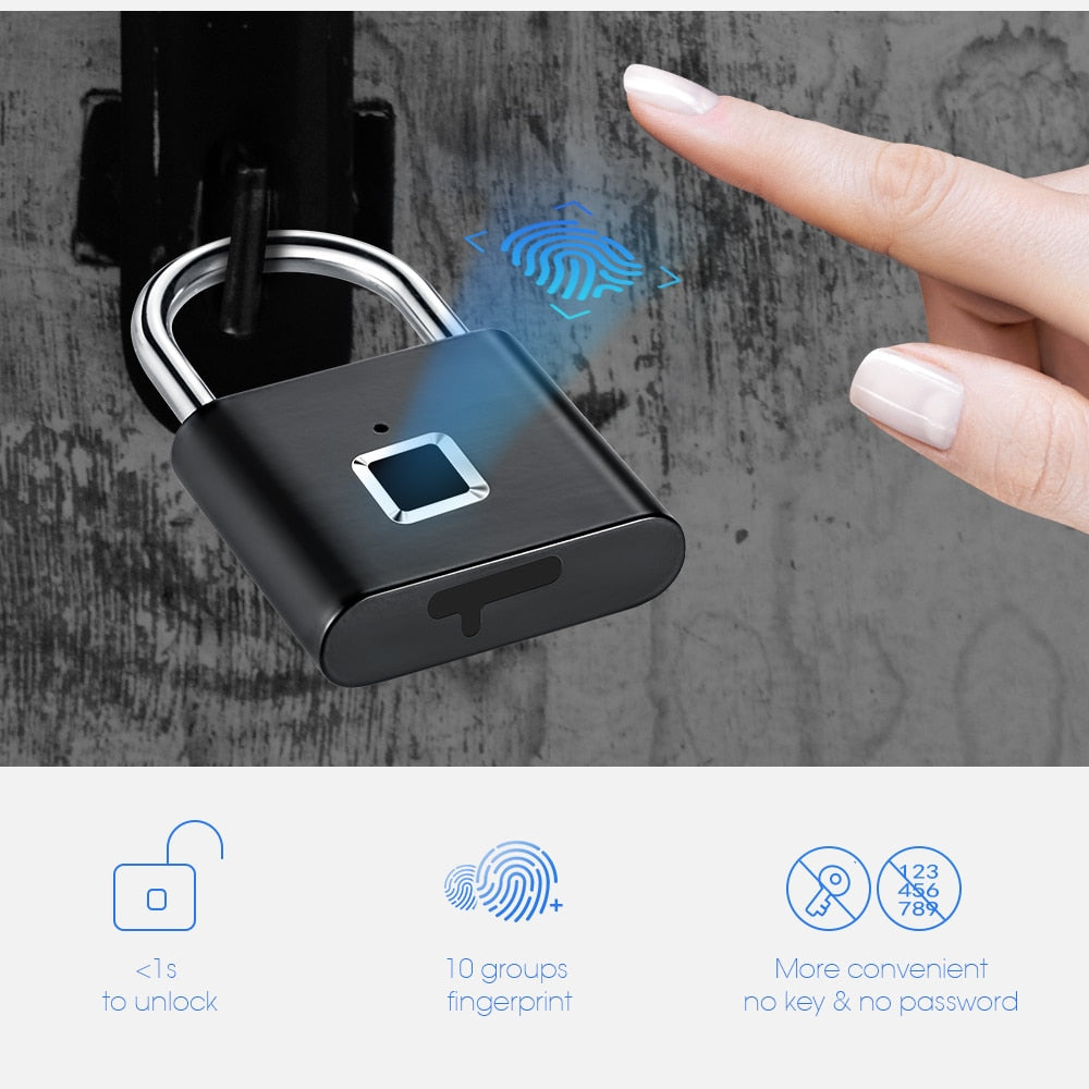 Secured Fingerprint Lock