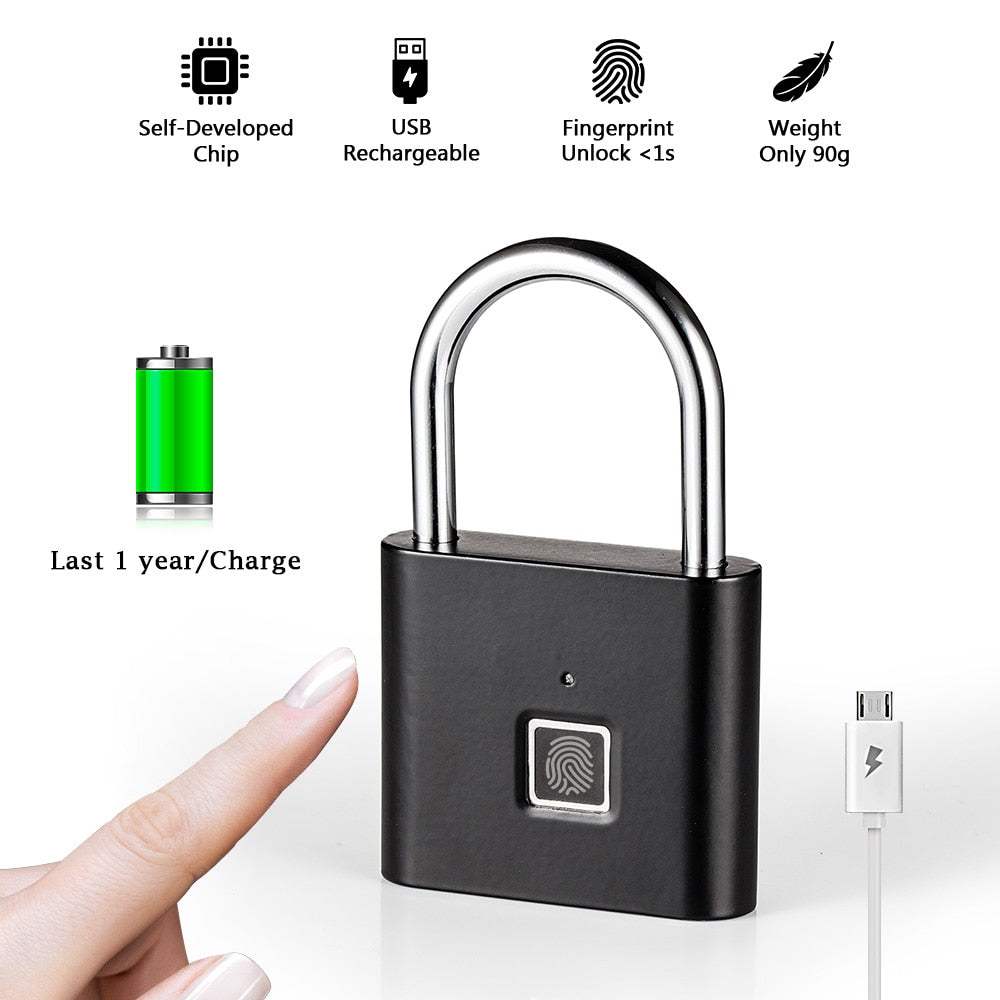 Secured Fingerprint Lock