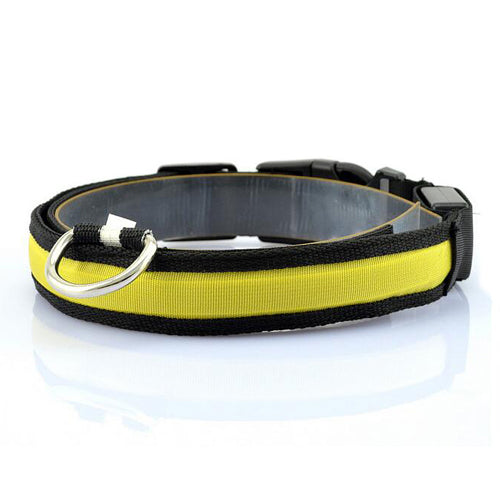 Nylon Anti-Lost LED Dog Collar