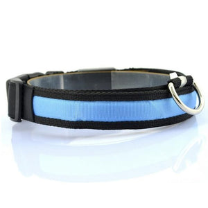 Nylon Anti-Lost LED Dog Collar