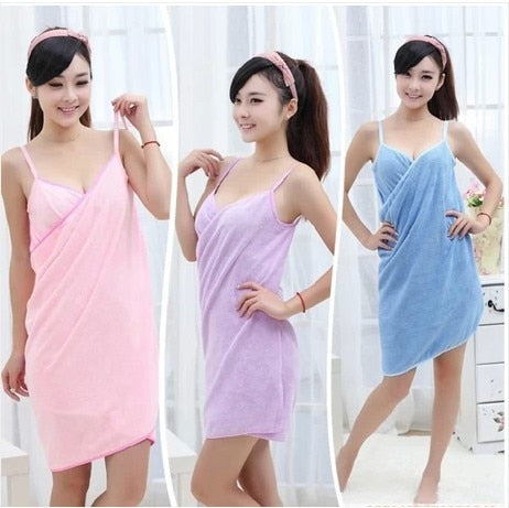 Microfiber Wearable Towel Dress