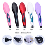 Electric Auto Fast Hair Straightener Brush