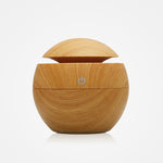 USB Aroma Essential Oil Diffuser/Cool Mist Humidifier Air Purifier (Color-Changing LED Lights for Home & Office)
