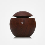 USB Aroma Essential Oil Diffuser/Cool Mist Humidifier Air Purifier (Color-Changing LED Lights for Home & Office)