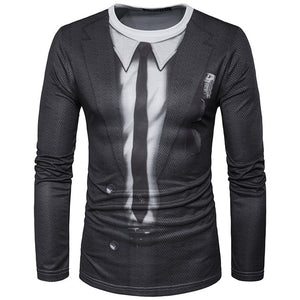 3D-Print Classic Christmas Long-Sleeved T-Shirt (19 Varieties)