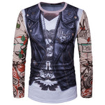3D-Print Classic Christmas Long-Sleeved T-Shirt (19 Varieties)