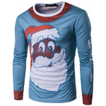 3D-Print Classic Christmas Long-Sleeved T-Shirt (19 Varieties)