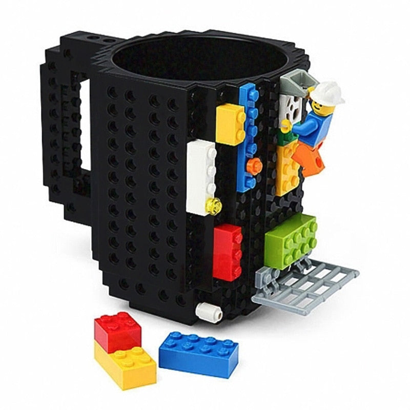 Creative Lego Build-On Brick Coffee Mug