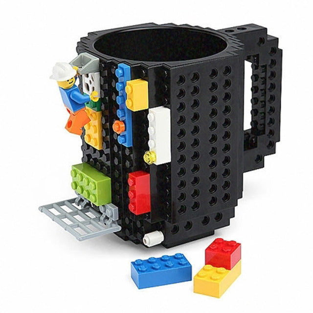 Creative Lego Build-On Brick Coffee Mug