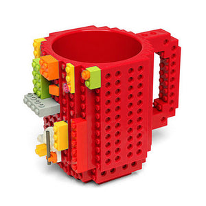 Creative Lego Build-On Brick Coffee Mug