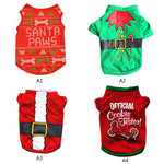 Cute Dog Holiday Christmas Outfit (for Small Dogs - XS/S/M/L )