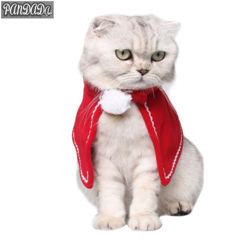 Cute Cat/Dog Christmas Cloak (with Antlers - Optional)