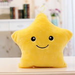LED Light-Up Star Plush Pillow