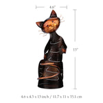 Shelf Metal Sculptured Cat Wine Rack Wine Holder