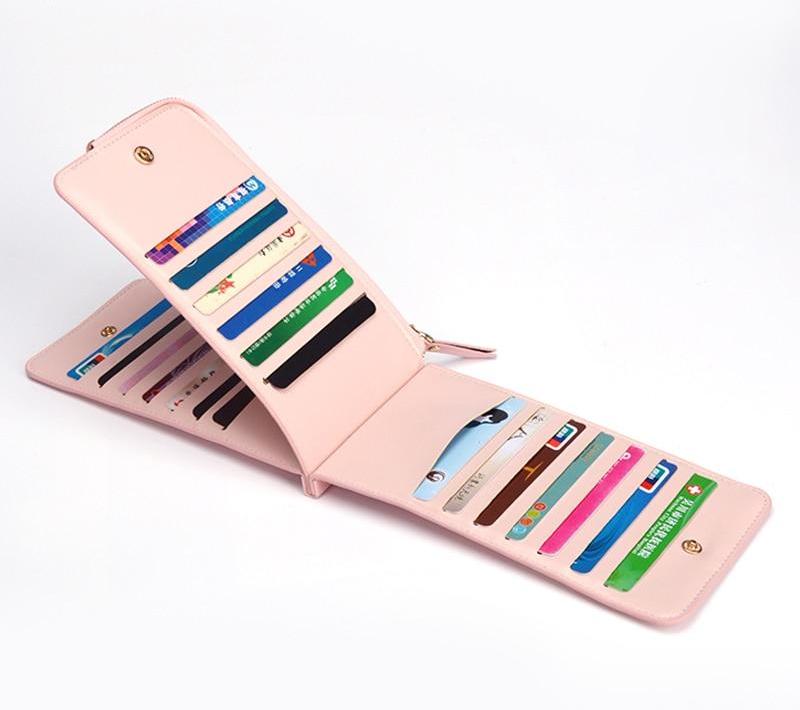 26-Card & ID Holder Wallet (4 Colors)