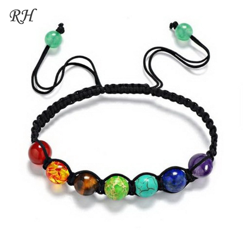 7-Reiki Stone Chakra Healing Bracelet