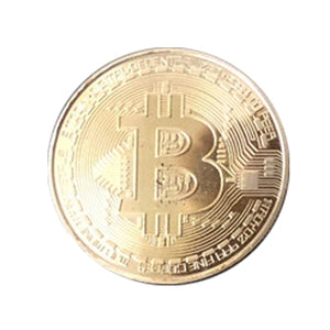 Gold-Plated Bitcoin with Gift Case (Coin Art Collection - 1pc)