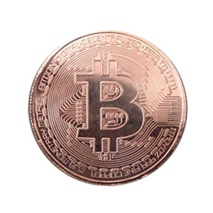 Gold-Plated Bitcoin with Gift Case (Coin Art Collection - 1pc)