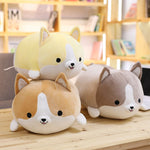 Happy Corgi Plush Pillow Toy