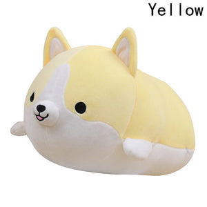 Happy Corgi Plush Pillow Toy