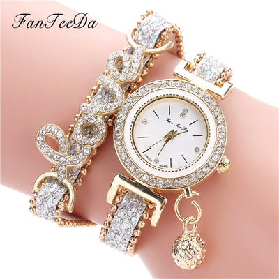 Luxury Love Word Quartz Wristwatch (for Women)