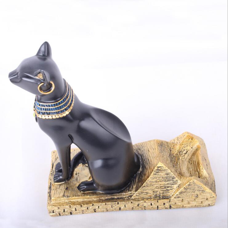 Egyptian Cat Wine Rack Bottle Holder