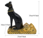 Egyptian Cat Wine Rack Bottle Holder