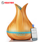 KBAYBO 400ml Aroma Essential Oil Diffuser for Office & Home (7 Color-Changing LED Lights)
