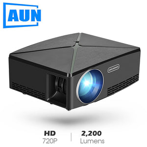 AUN MINI Portable Projector for Home Cinema