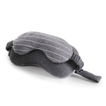 Travel Mask & Neck Pillow (w/Portable Storage Bag - Optional)