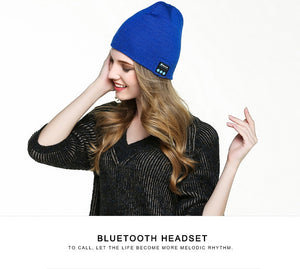 Cozy Bluetooth Wireless Music Headset Beanie