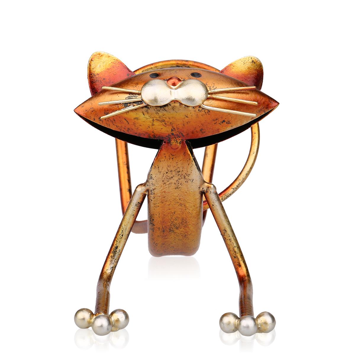 Yoga Cat Wine Rack Metal Wine Holder