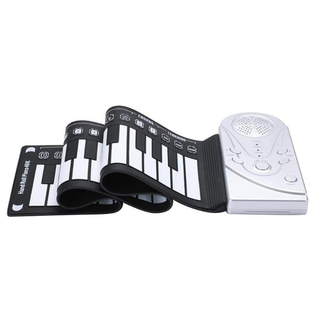 Portable Electronic 49-Key Roll Up Piano